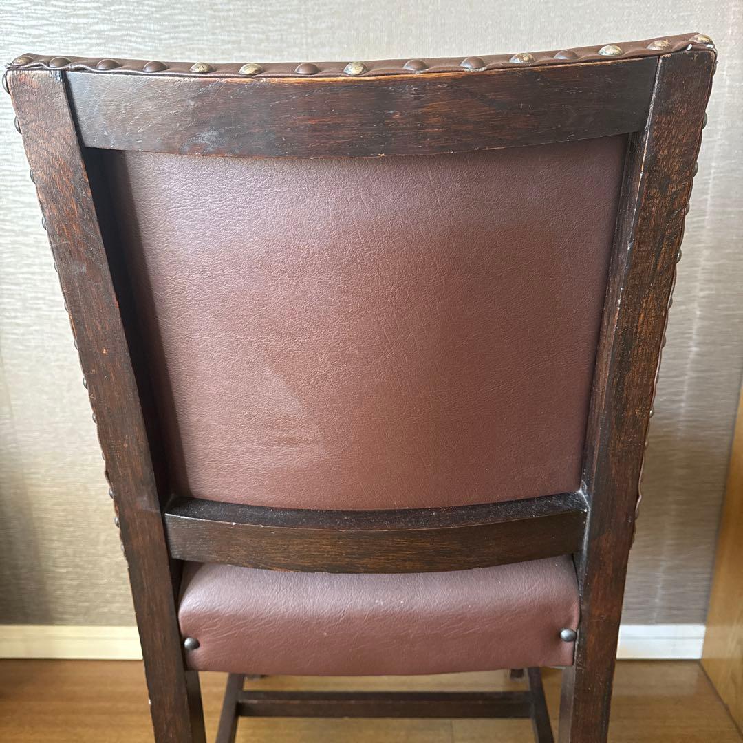 イギリス　【アンティーク】　ダイニングチェア