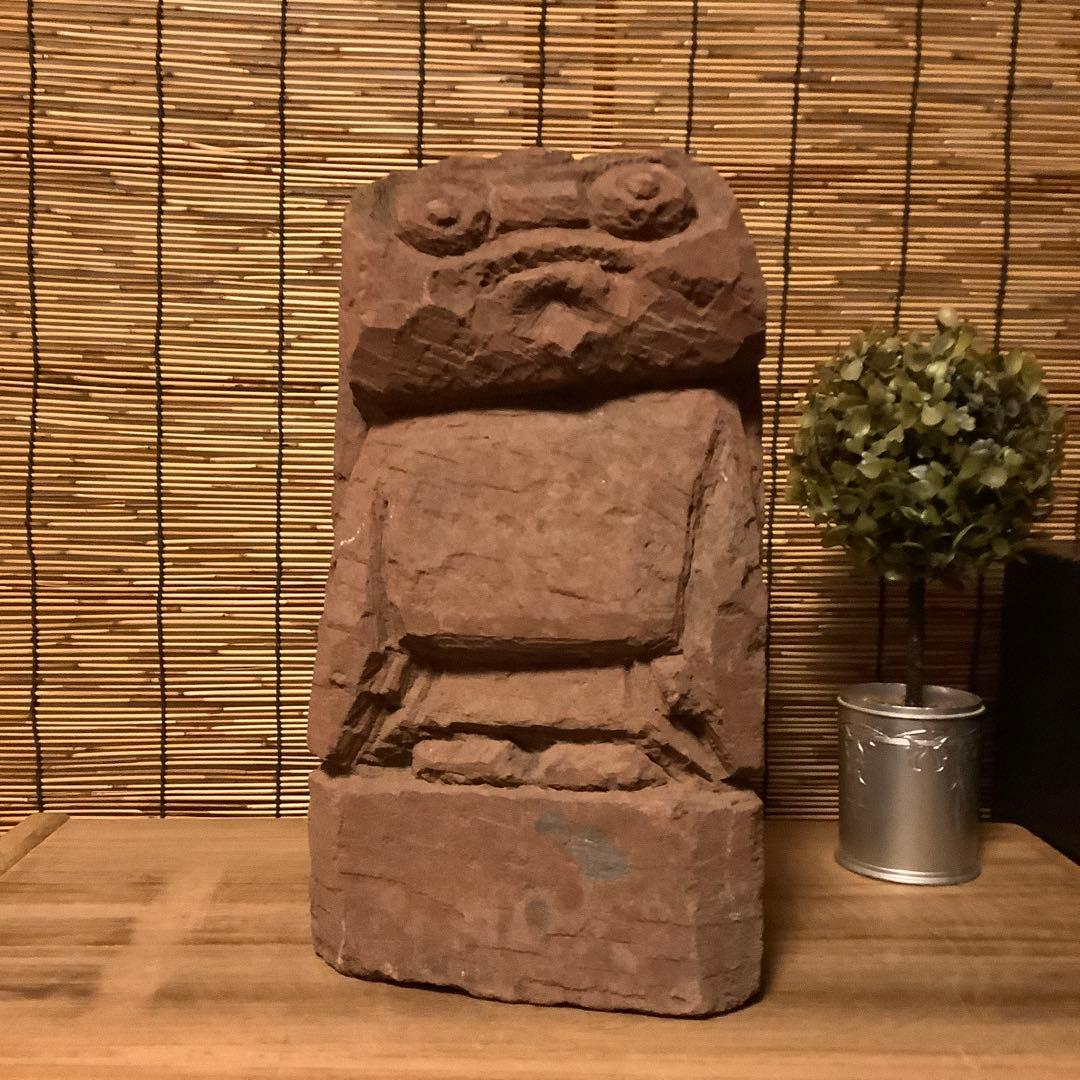 blow up様売約keep…彫刻作家・岩城信嘉氏「神童石像 」行動美術協会会員