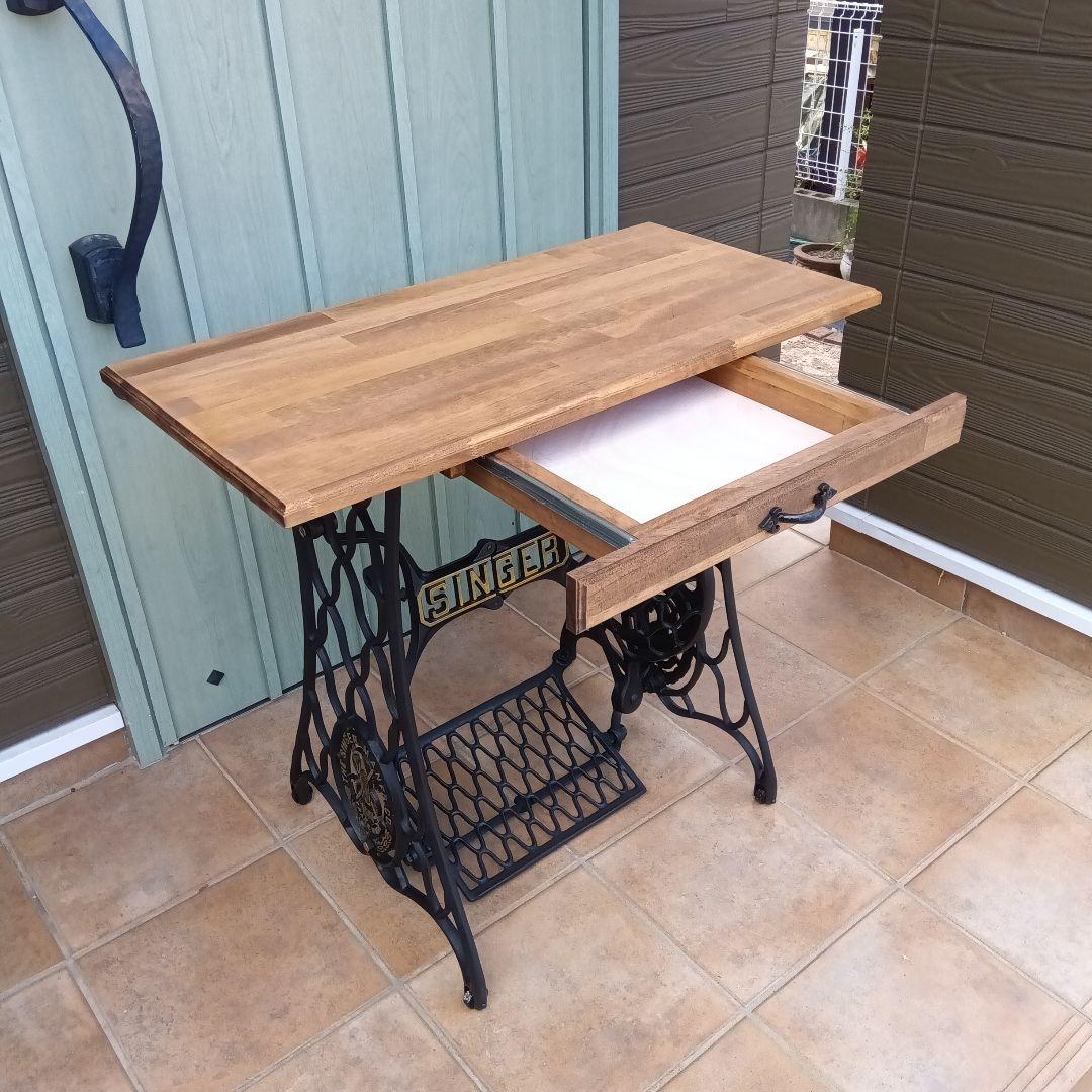 このはな足踏みミシンテーブル　SINGER