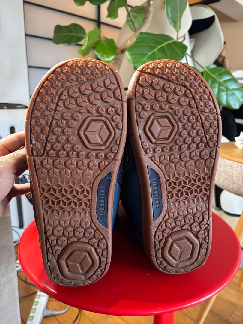 [新品同様]DEELUXE スノーボードブーツ ネイビー