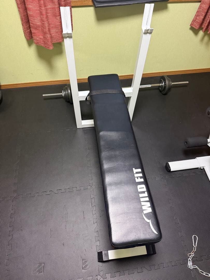 WILD FIT トレーニングベンチと50kgセット (取りに来れる人のみ)