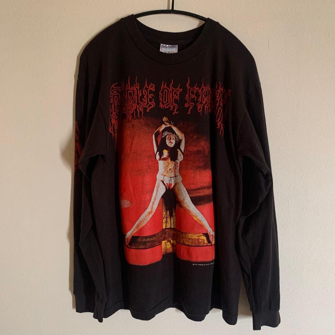 90s クレイドル オブ フィルス デザイア ミー ライク サタン　ロンT