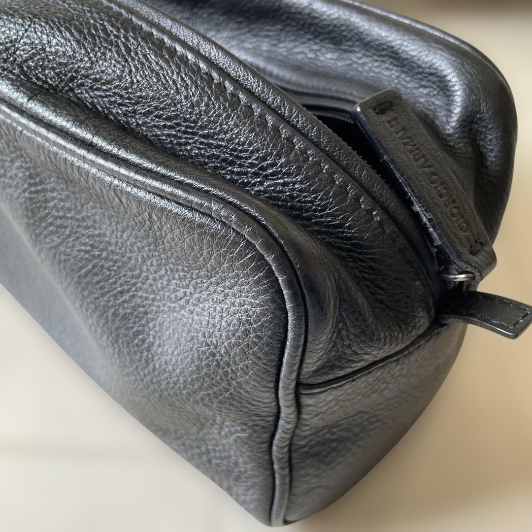 ジョルジオアルマーニ　セカンドバック　GIORGIO ARMANI 黒色