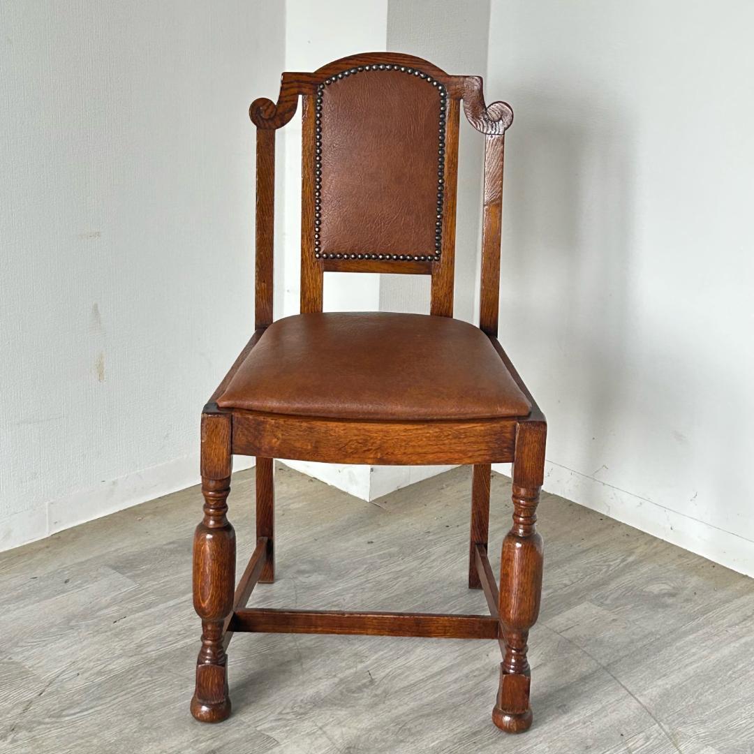 イギリス アンティーク 家具 ダイニング チェア 1930年頃 椅子 591A1