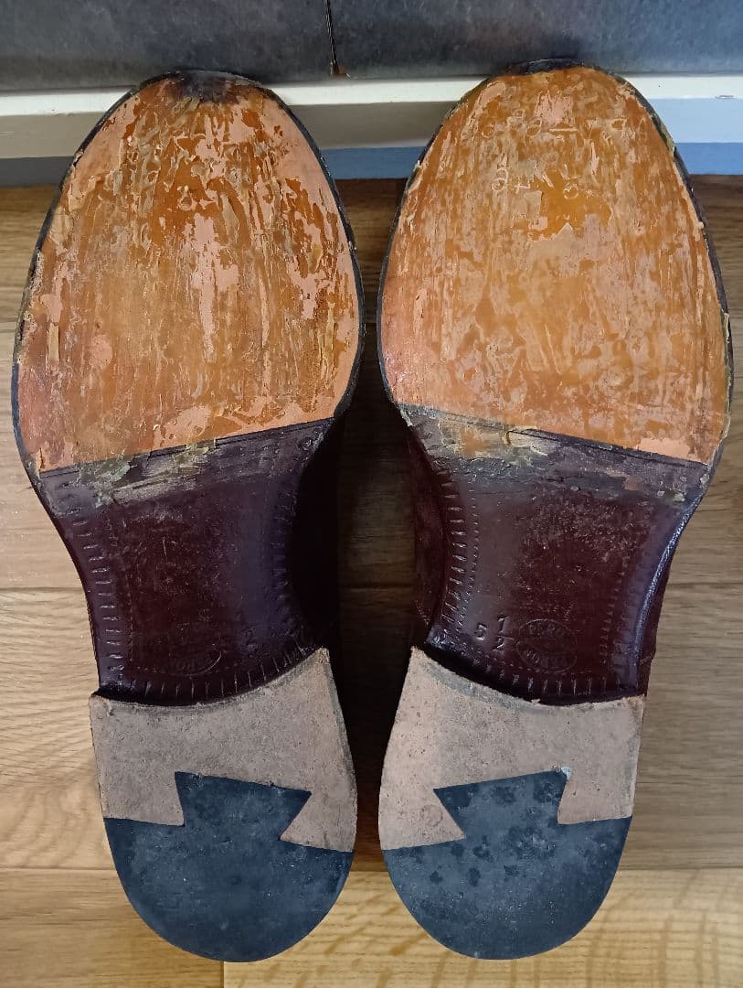 猫*ー様 横浜信濃屋別注 PERON＆PERON スウェードパンチドキャップトゥ