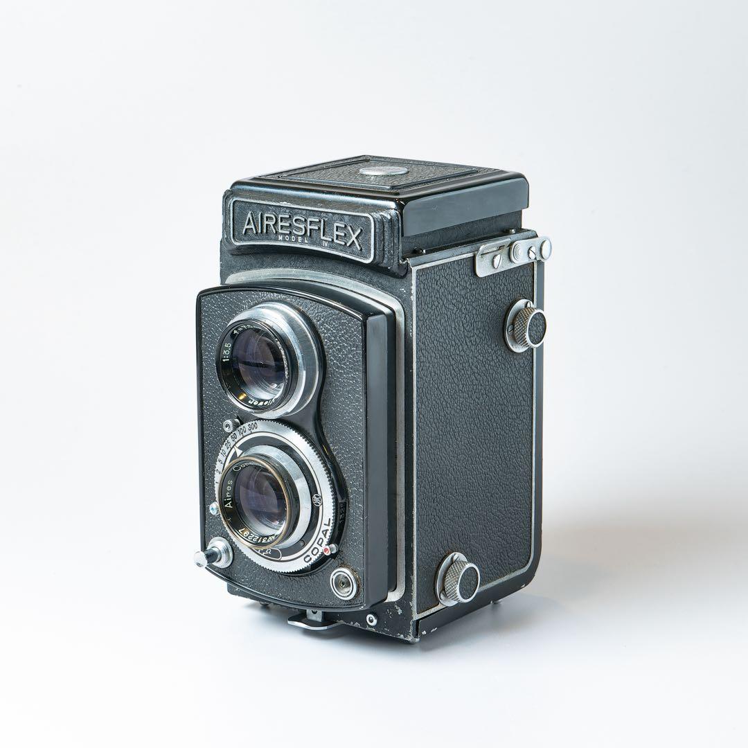 【極美品】二眼レフカメラAiresflex Model IV アイレスフレックス