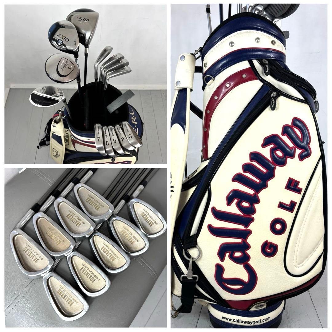 本格派 メンズゴルフクラブ 14本 フルセット キャロウェイ お試しセット