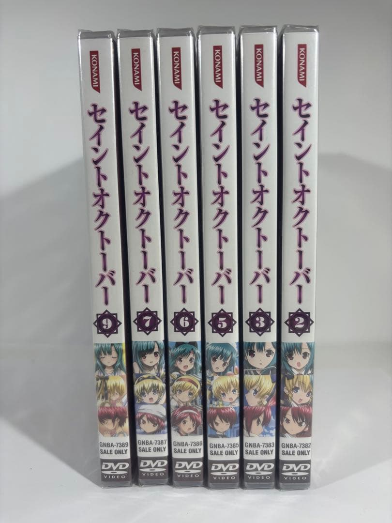 【未開封品】セイントオクトーバー DVD 2-7、9巻セット 初回版