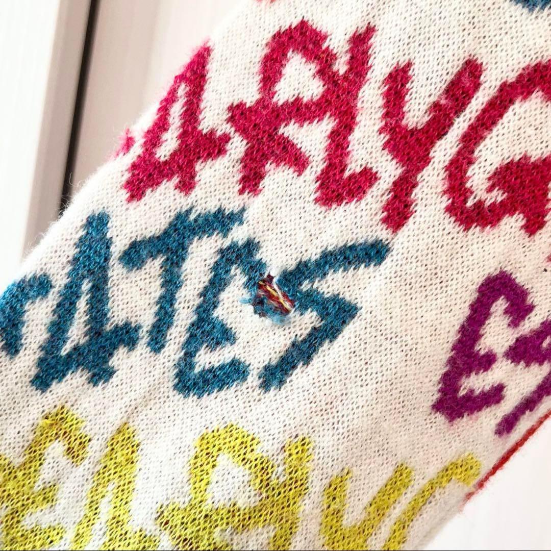 ゴルフウェア カラフルニットセーター