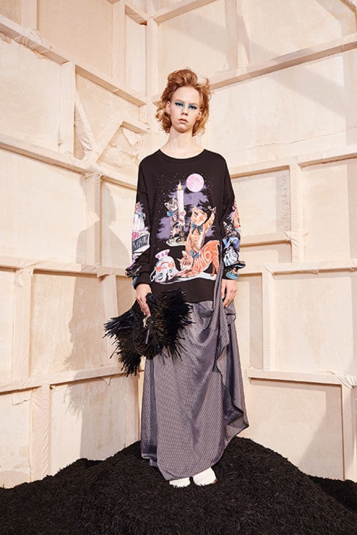 MM6 Maison Margiela cat 長袖カットソー