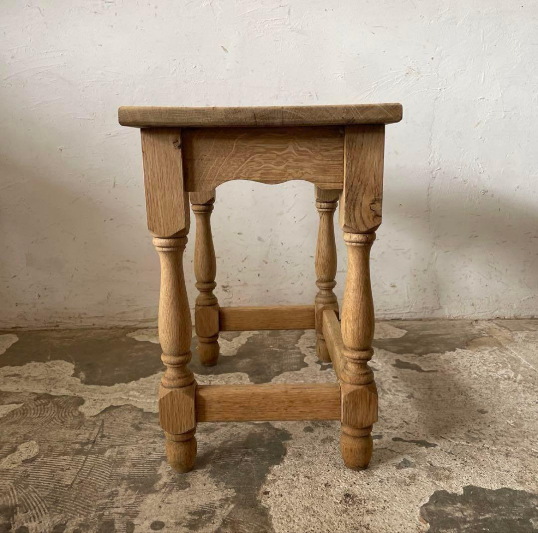 サイドテーブル　剥離 アンティーク