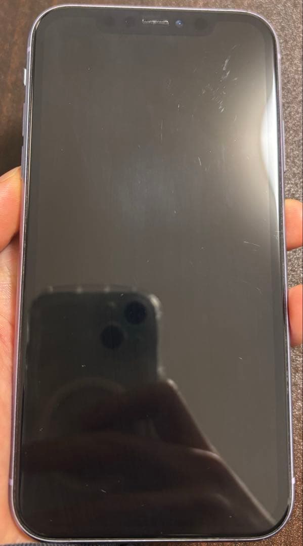 (画面修理歴有) iPhone11 64GB パープル