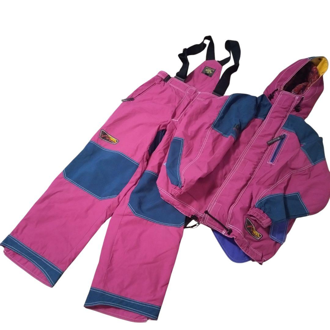 デサント テクノギア スキーウェア スノボウェア 上下セット サイズO XL