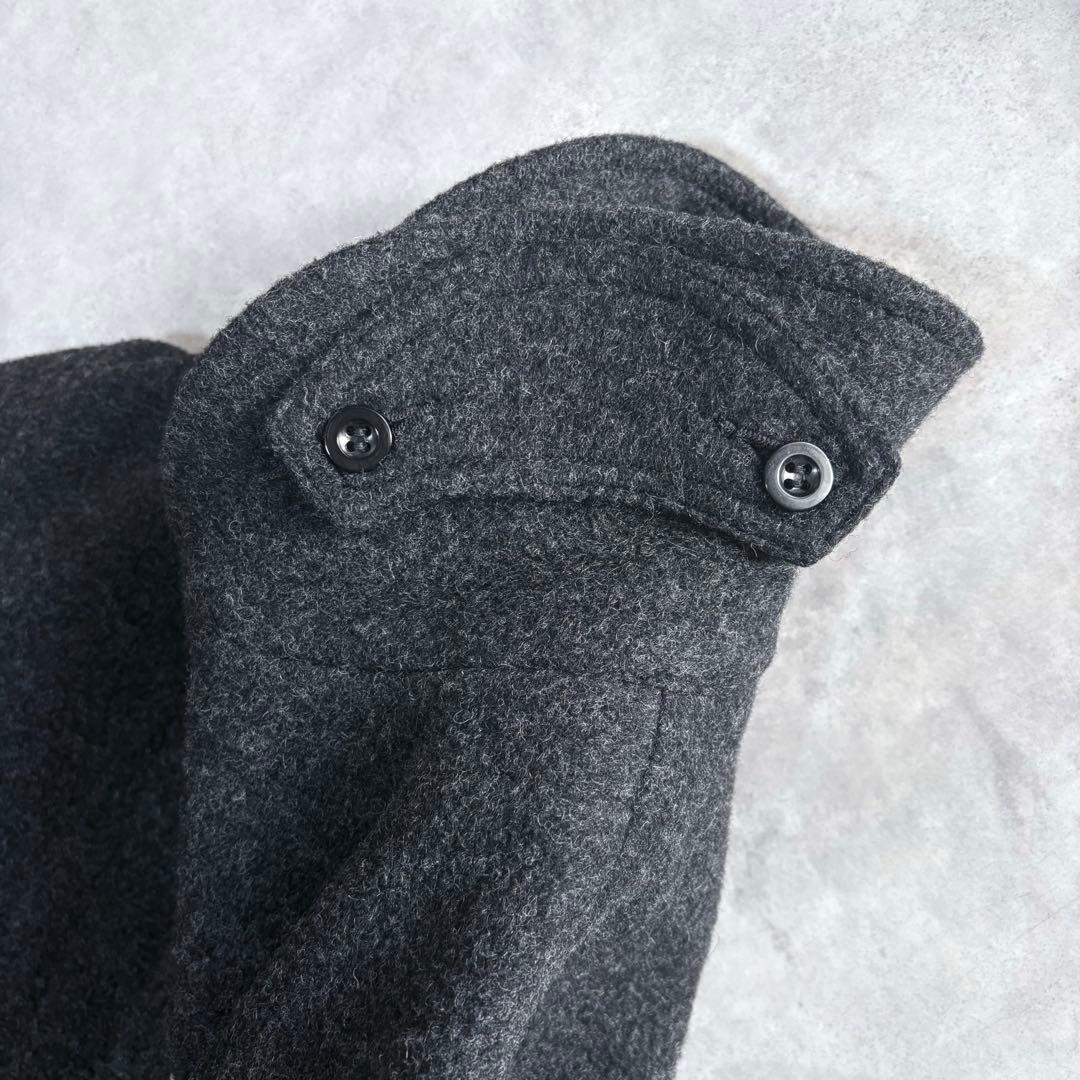 ジャケット・アウター DANTON WOOL PILE ROUND COLLAR JACKET 40