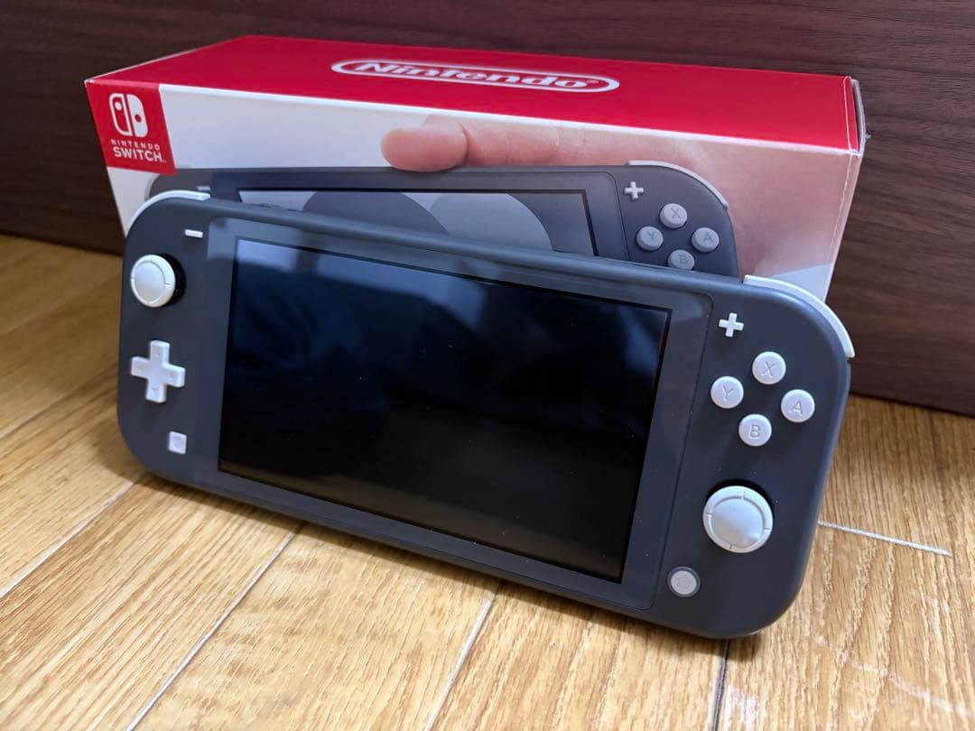 Nintendo Switch Lite グレー 本体、充電器
