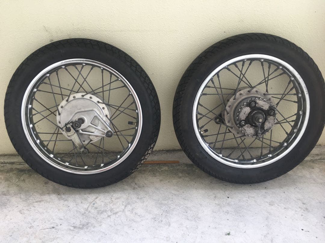 ホンダ　スーパーカブ110 14インチホイールセット（送料込み）