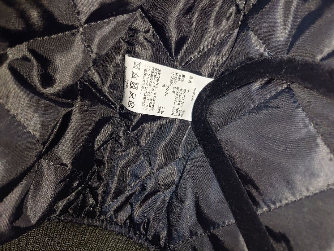 SKOOKUM×FAT スタジアムジャケット。　skootone