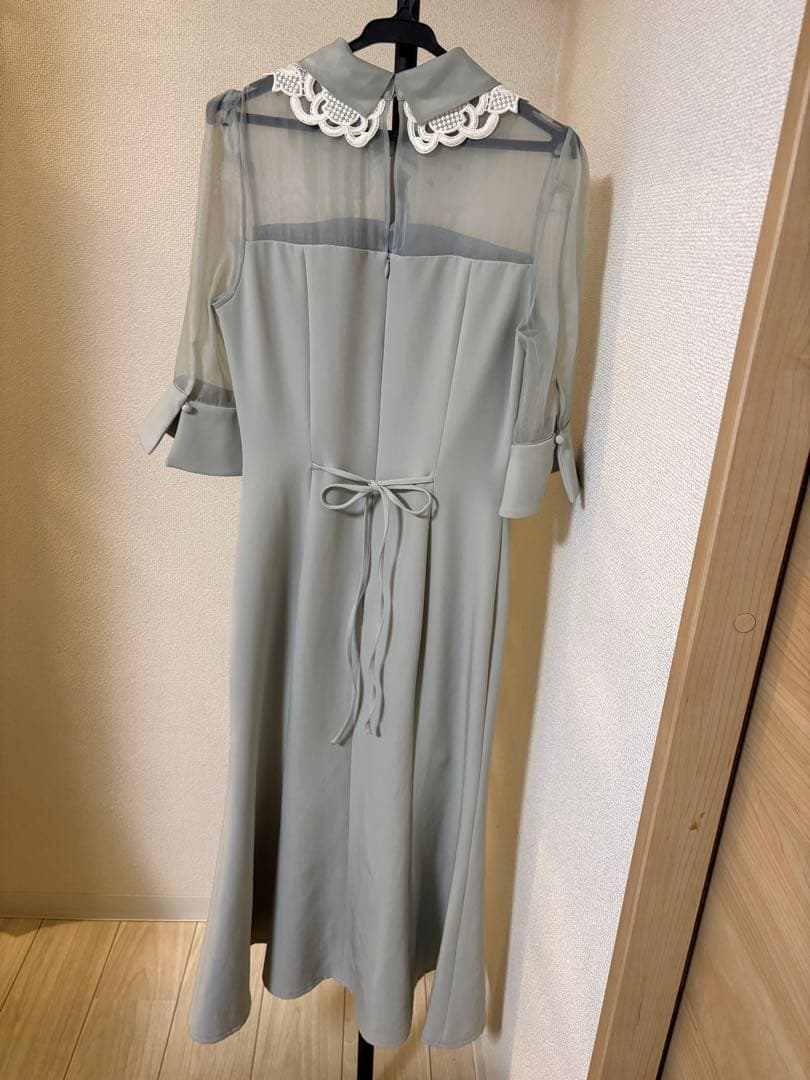 ダブルカラーマーメイドドレス