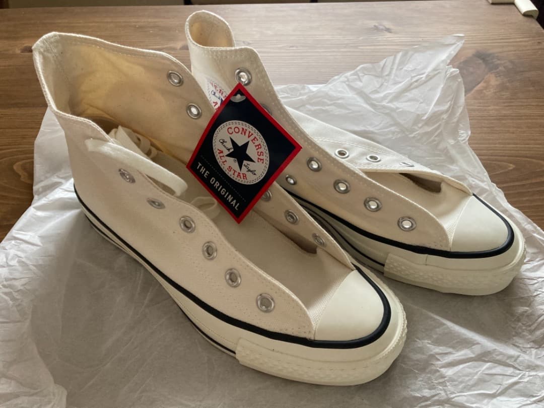 CONVERSE ALL STAR ホワイト　日本製　24.5cm