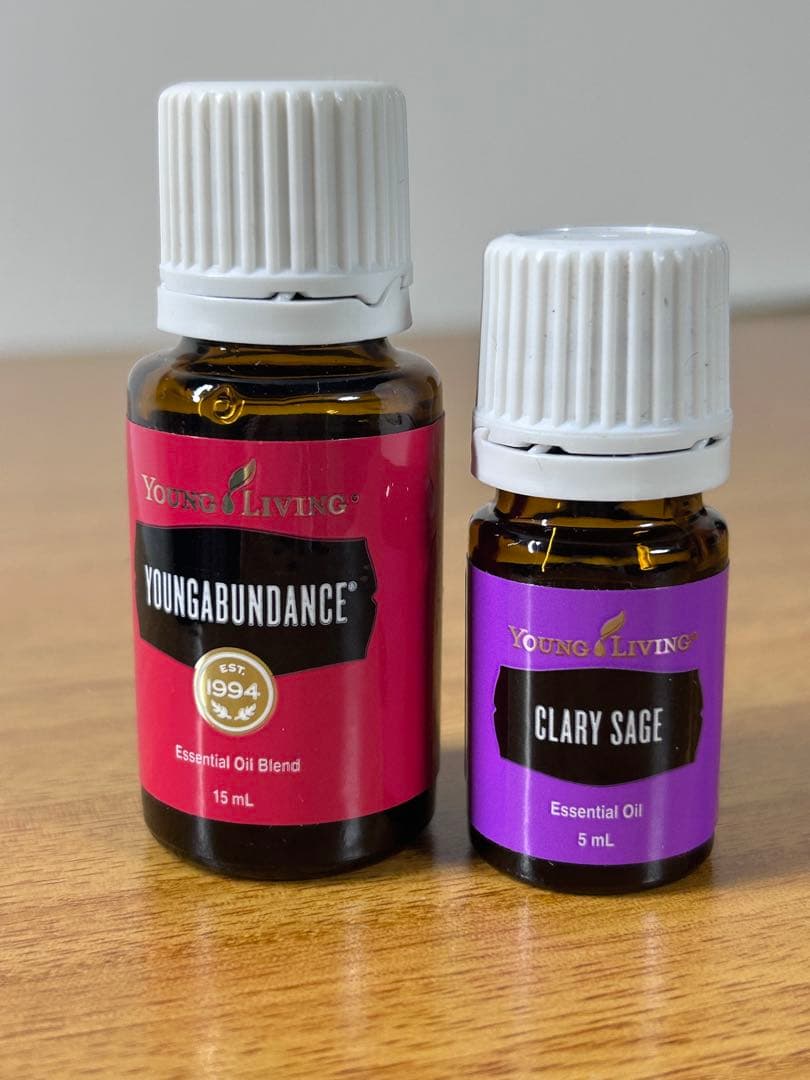 ヤングリビング　ヤングアバンダンス15ml クラリセージ5ml セット