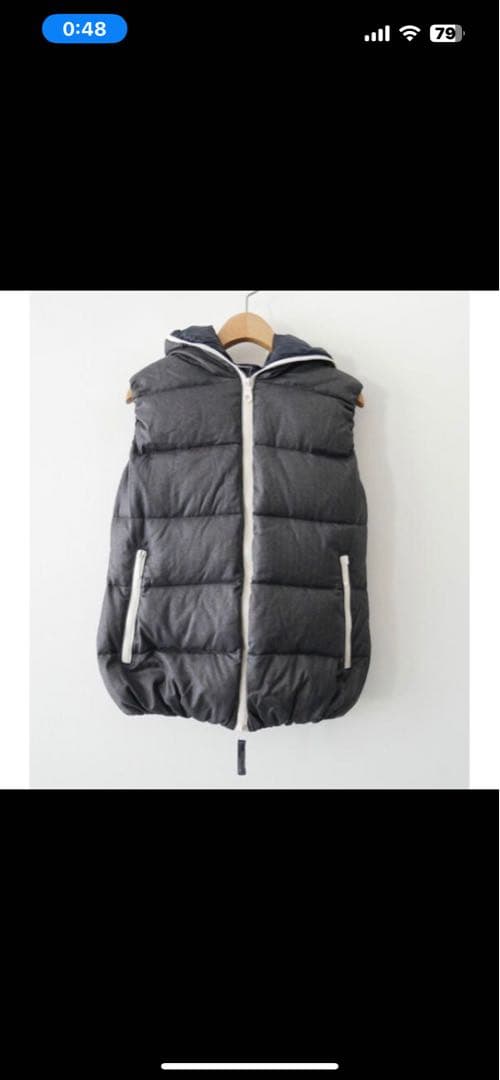 DUVETICA ハウント　大草直子　ベスト　ダウン