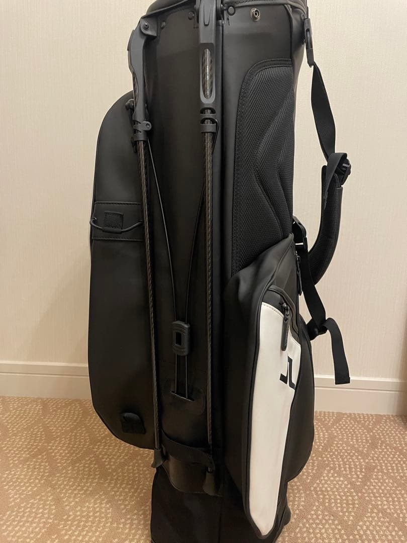 J.LINDEBERG ゴルフバッグ 073-18400 ホワイト/ブラック