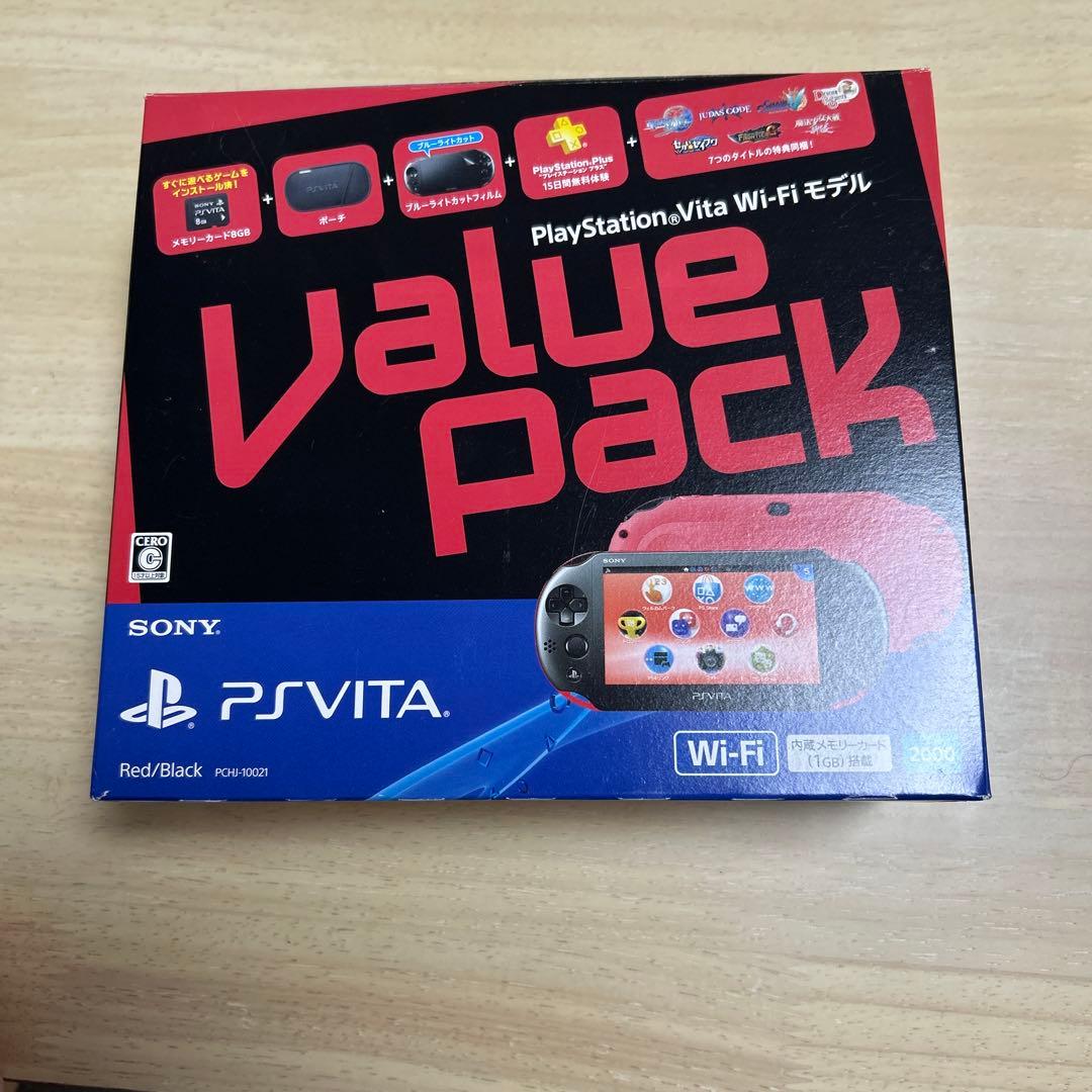 【動作確認済み】 PSVITA PCH-2000 RED/BLACK