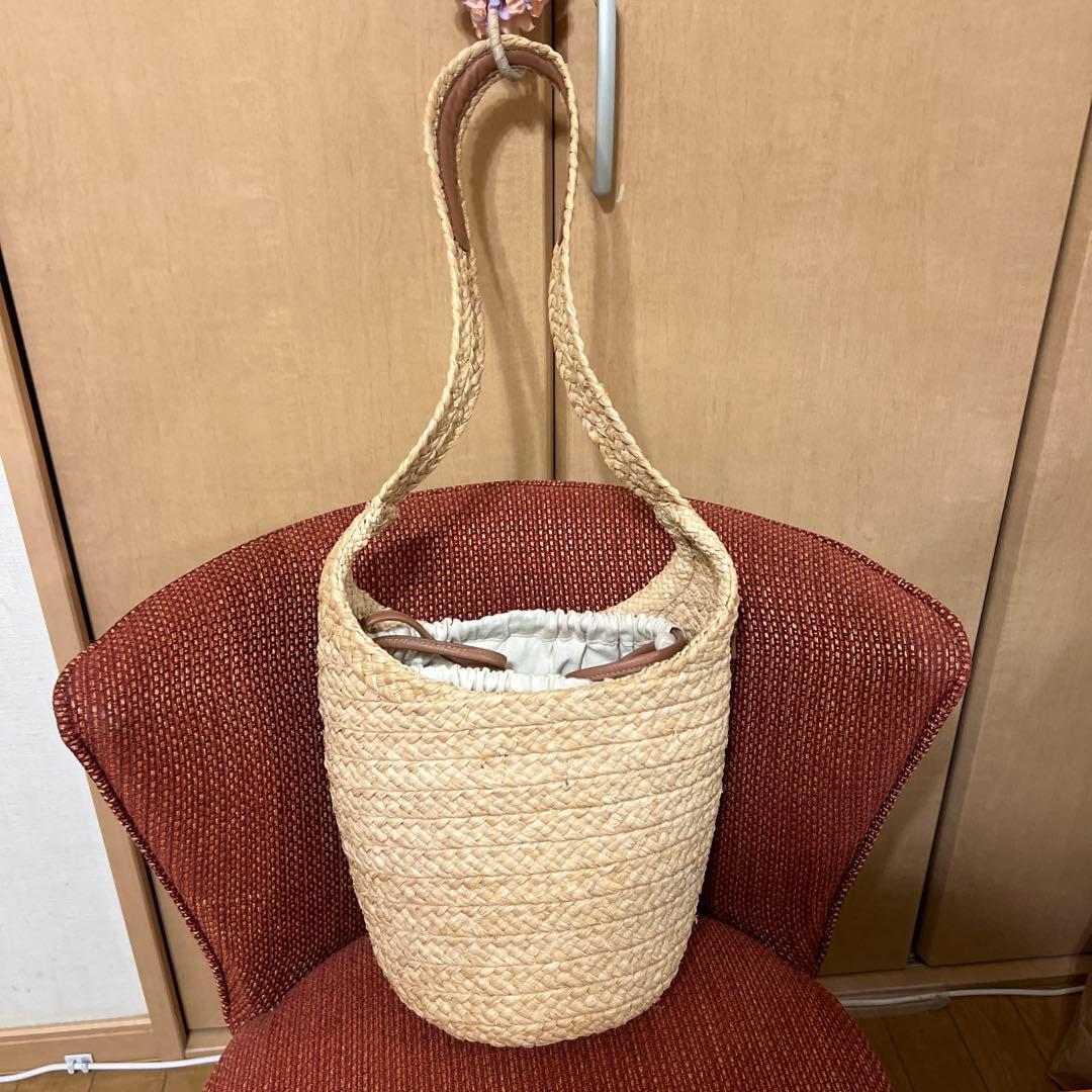 へレンカミンスキーラフィアショルダーバッグ