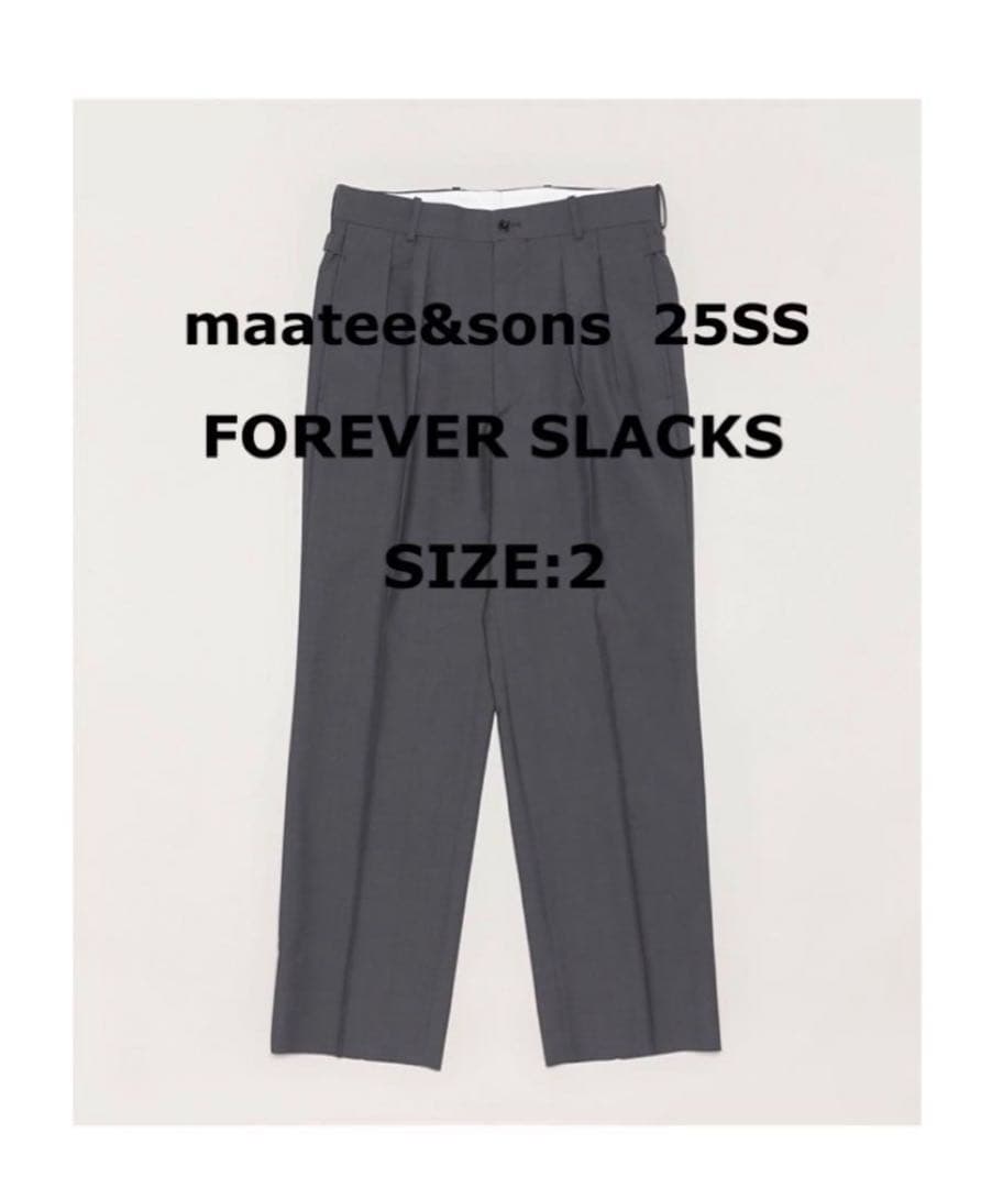 パンツ forever slacks (grey chambray)