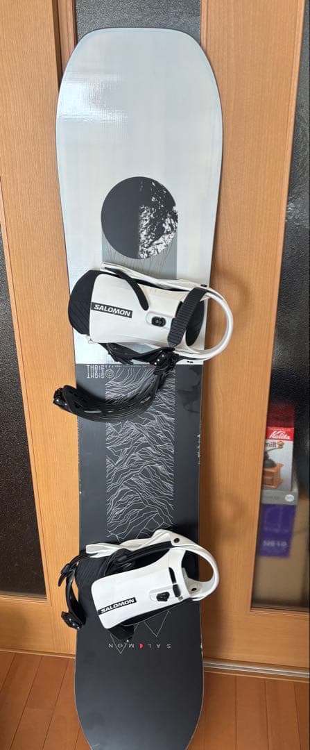 SALOMON スノーボード 153cm バインディング付き