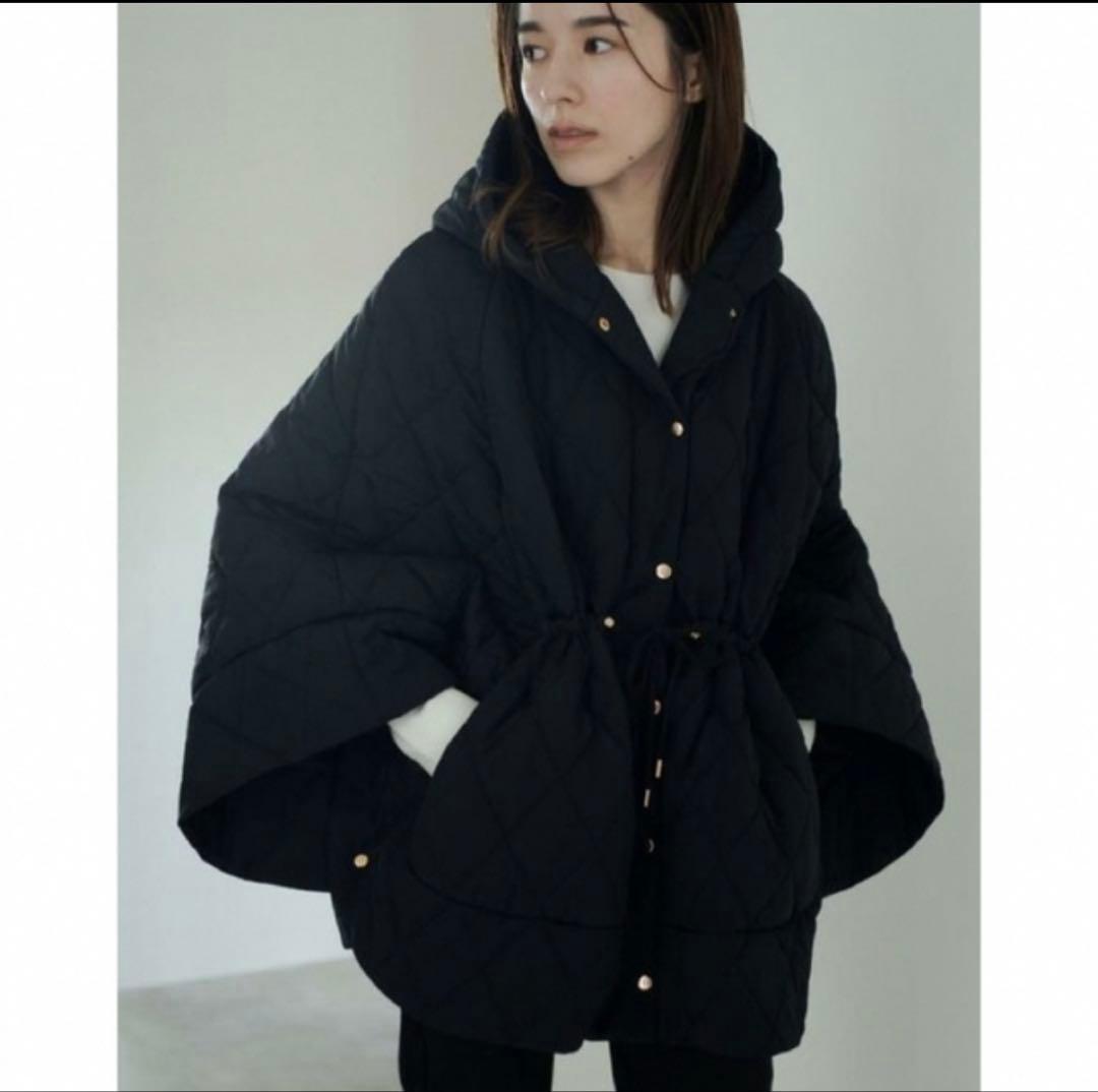 本日限定値下げ　キルティングポンチョ　maison de Dolce.