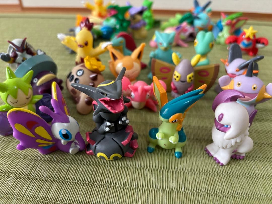 ポケモンキッズ 指人形 フィギュア 色違い レックウザ まとめ売り モンコレ