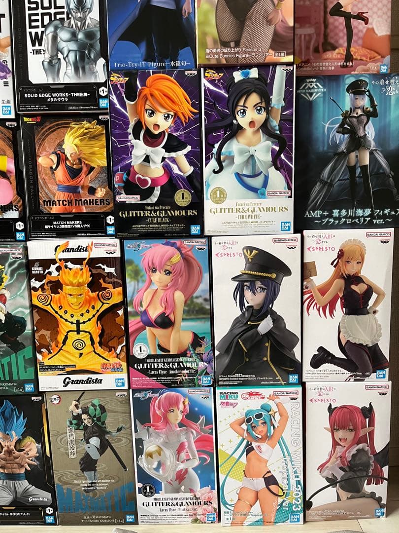 人気アニメ　美少女系アニメ　最新プライズフィギュア　42点セット　まとめ売り