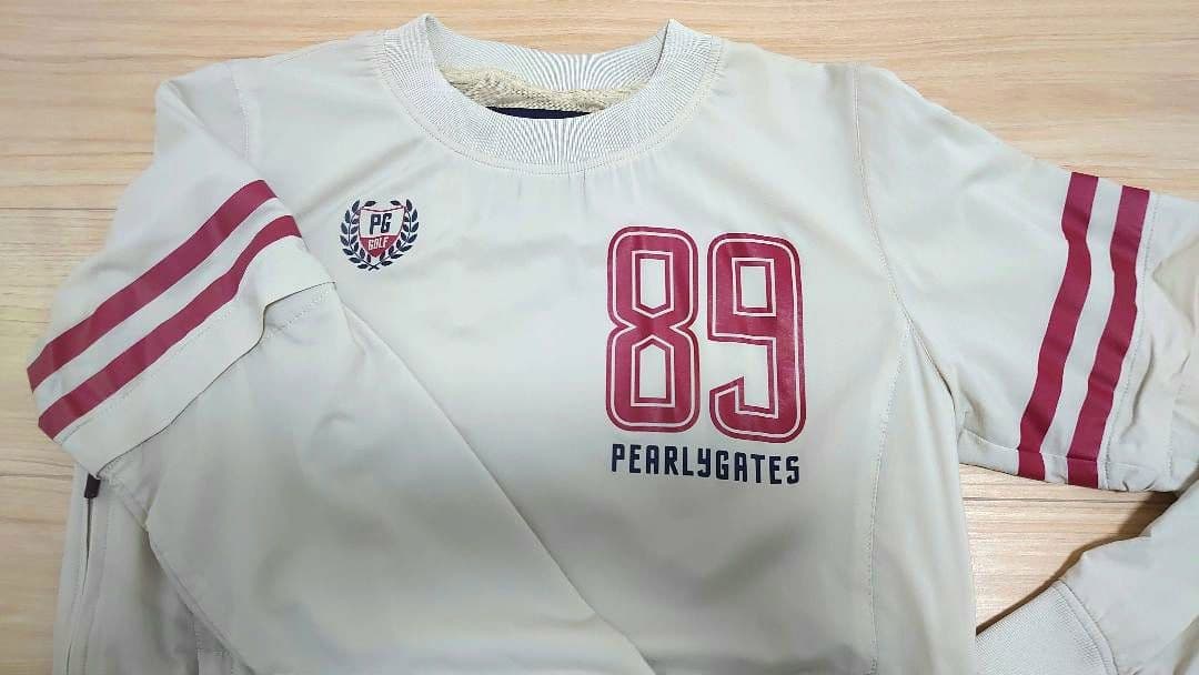 パーリーゲイツ　２WAYスニード　ベージュ　サイズ1レディースМ相当