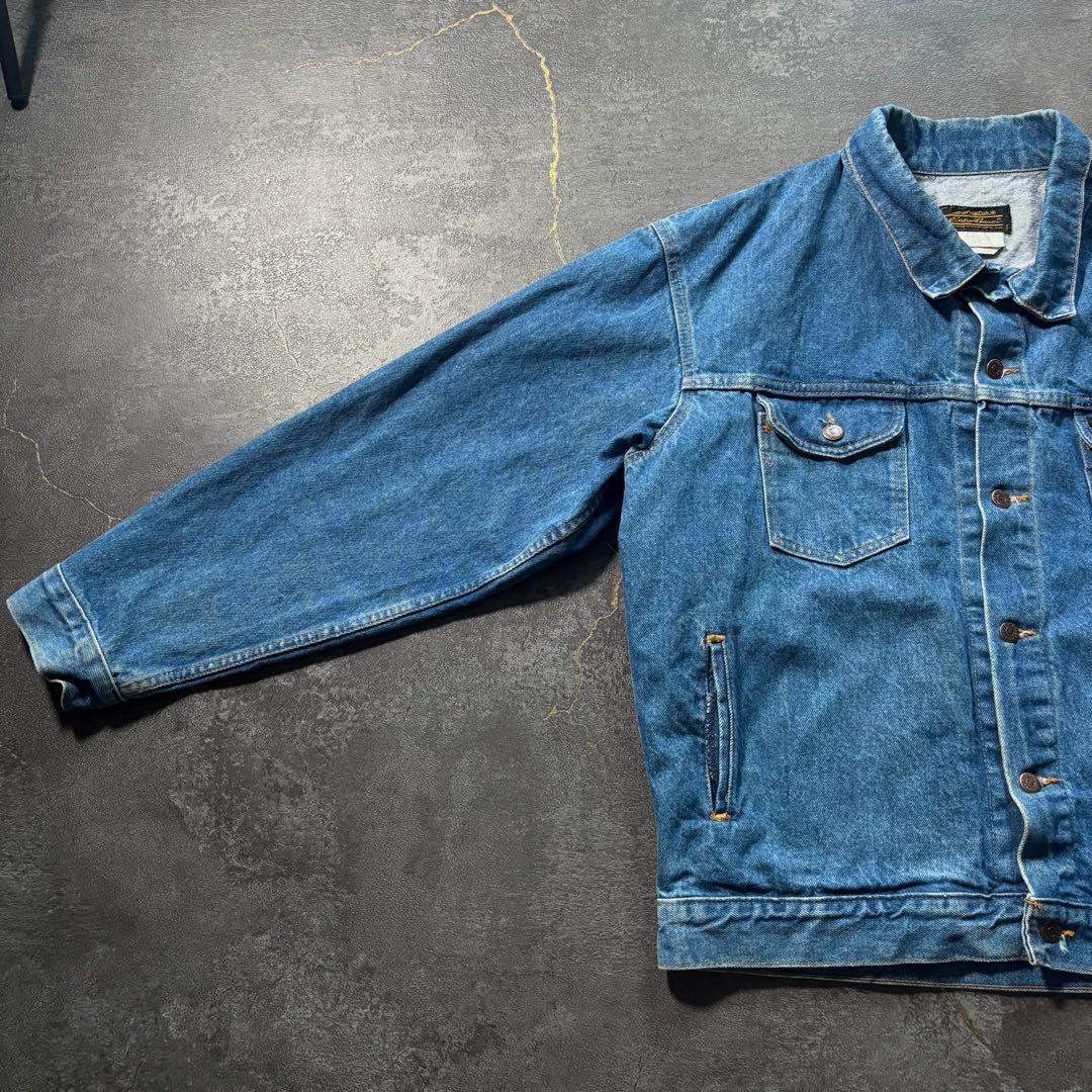 80s Eddie BauerデニムジャケットトラッカージャケットUSA製古着