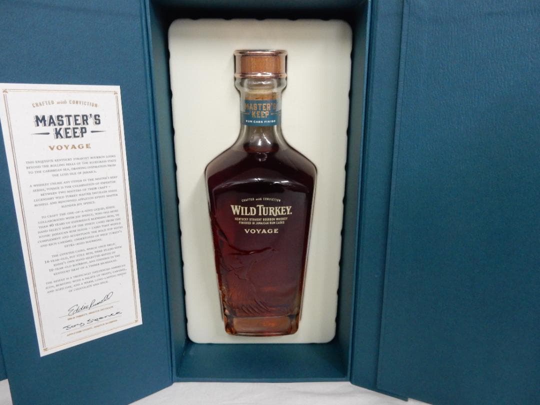 新品未開封 ワイルドターキー マスターズキープ ヴォヤージュ 箱付 750ml