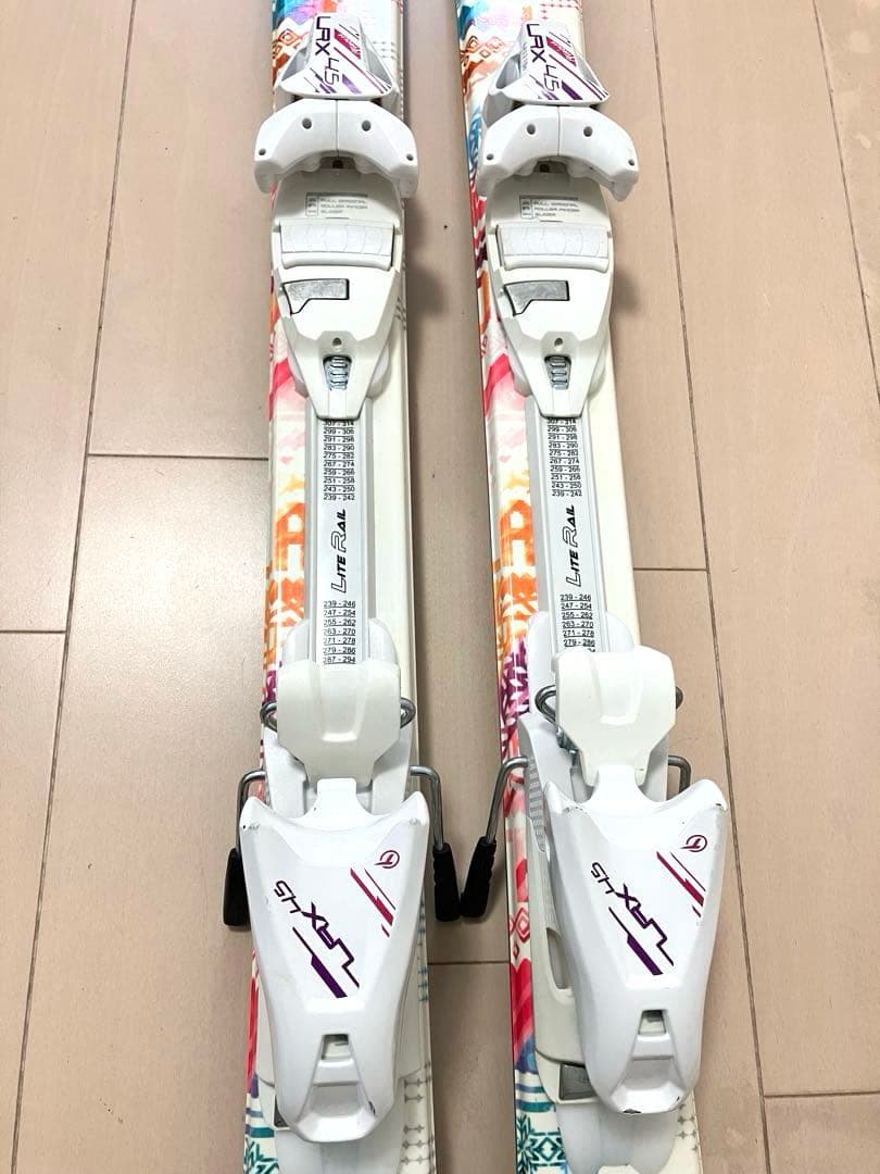 スキー140cm ブーツ25.5cm大阪手渡し可能　HART ROXY