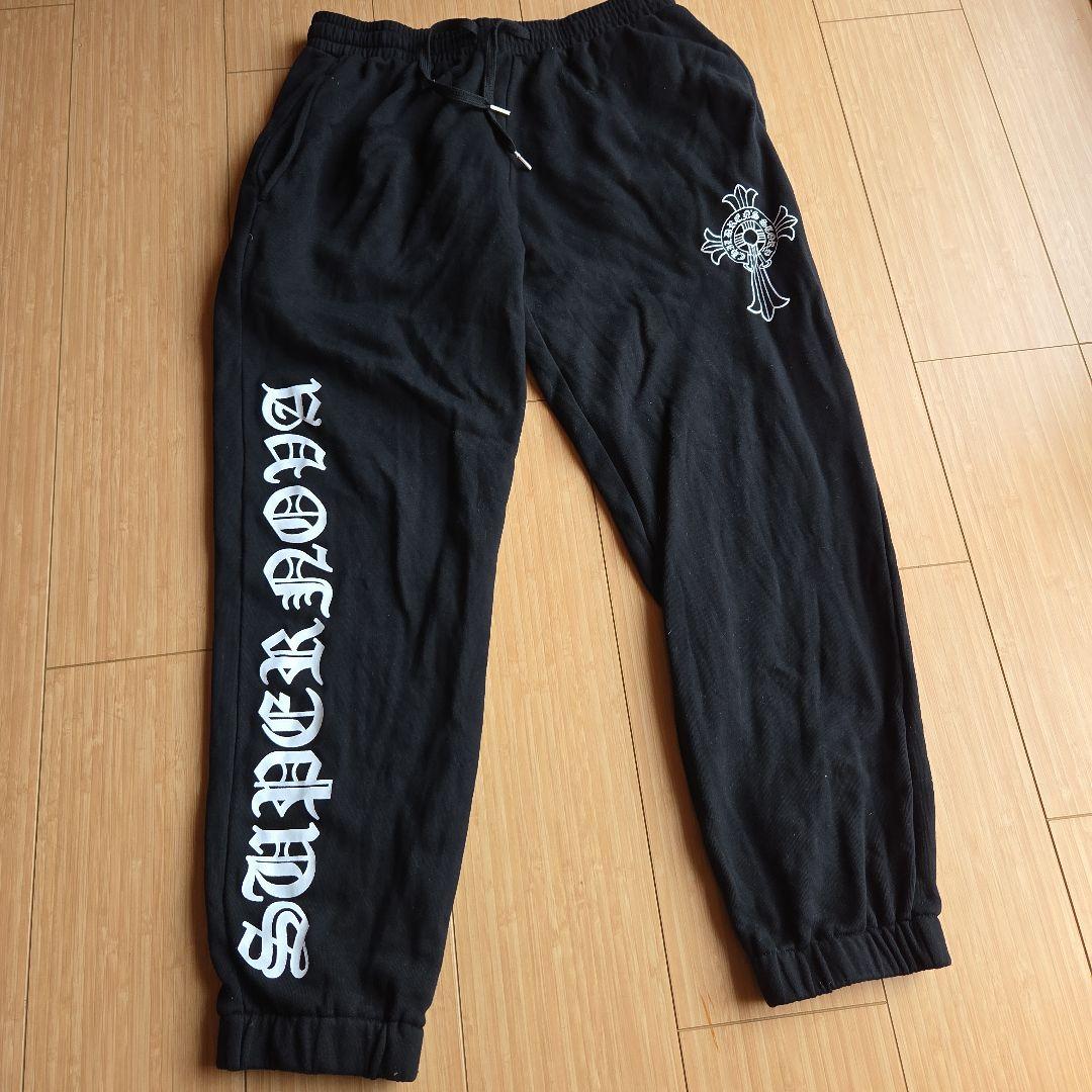 Y.eJow グラフィックパーカーとスウェットパンツセット 48サイズ ブラック