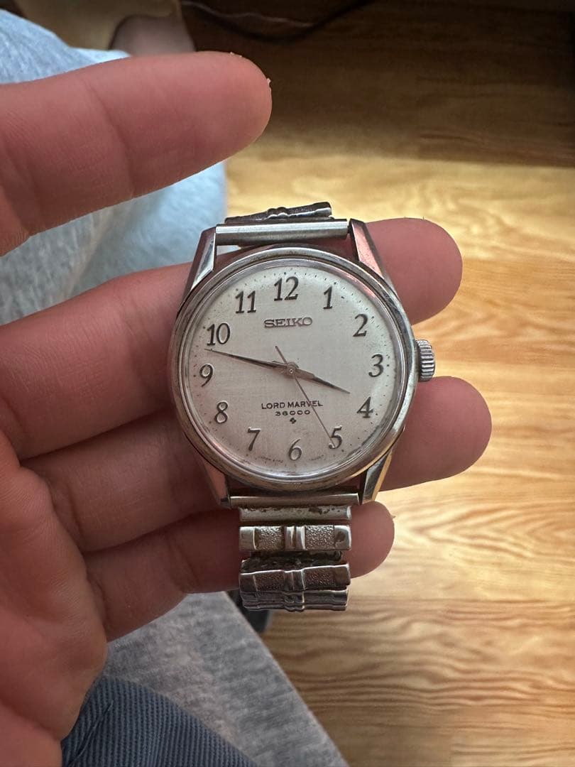 SEIKO LORD MARVEL 手巻き時計