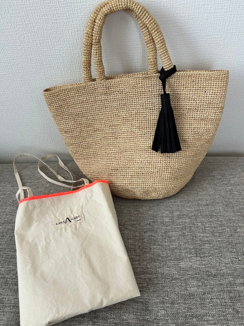 サンアルシデ　かごバッグ