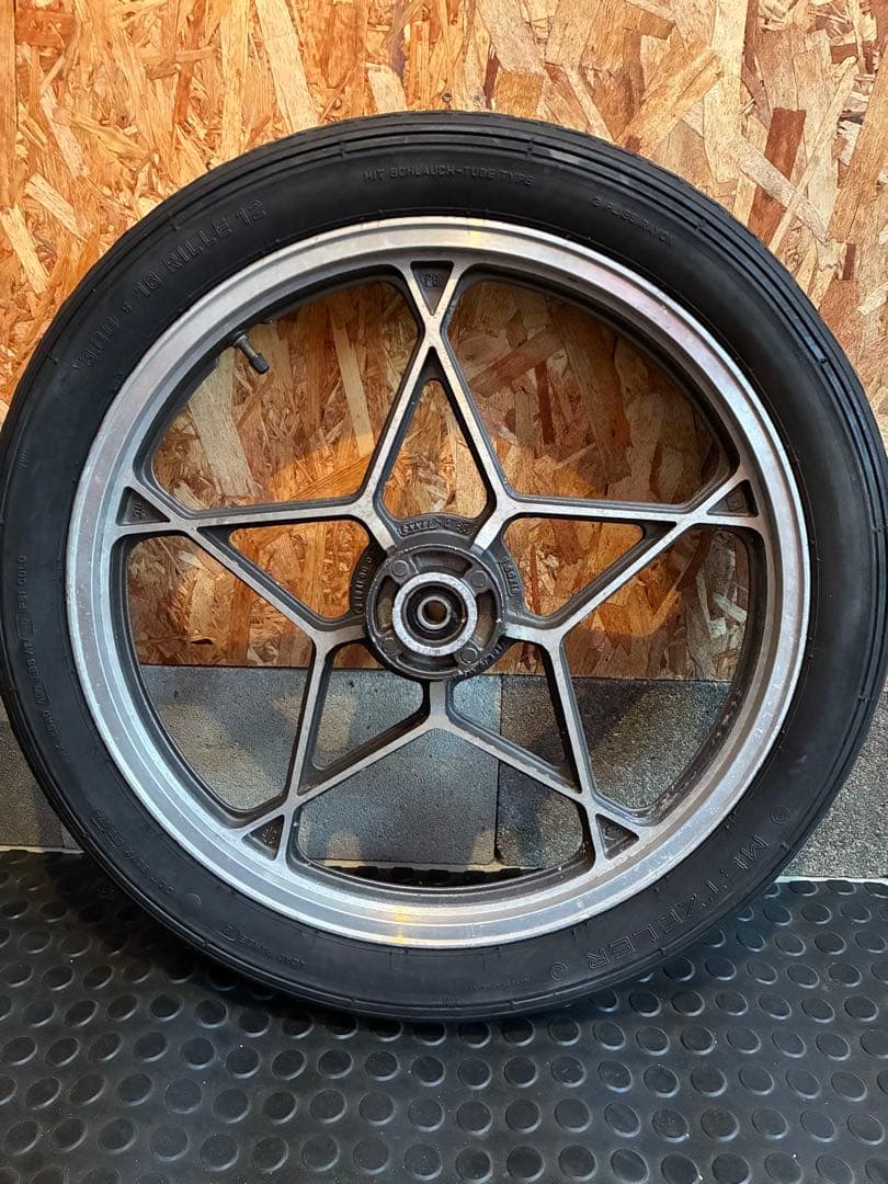 M.27サン専用　スズキ純正ホイール、フロントリアセット