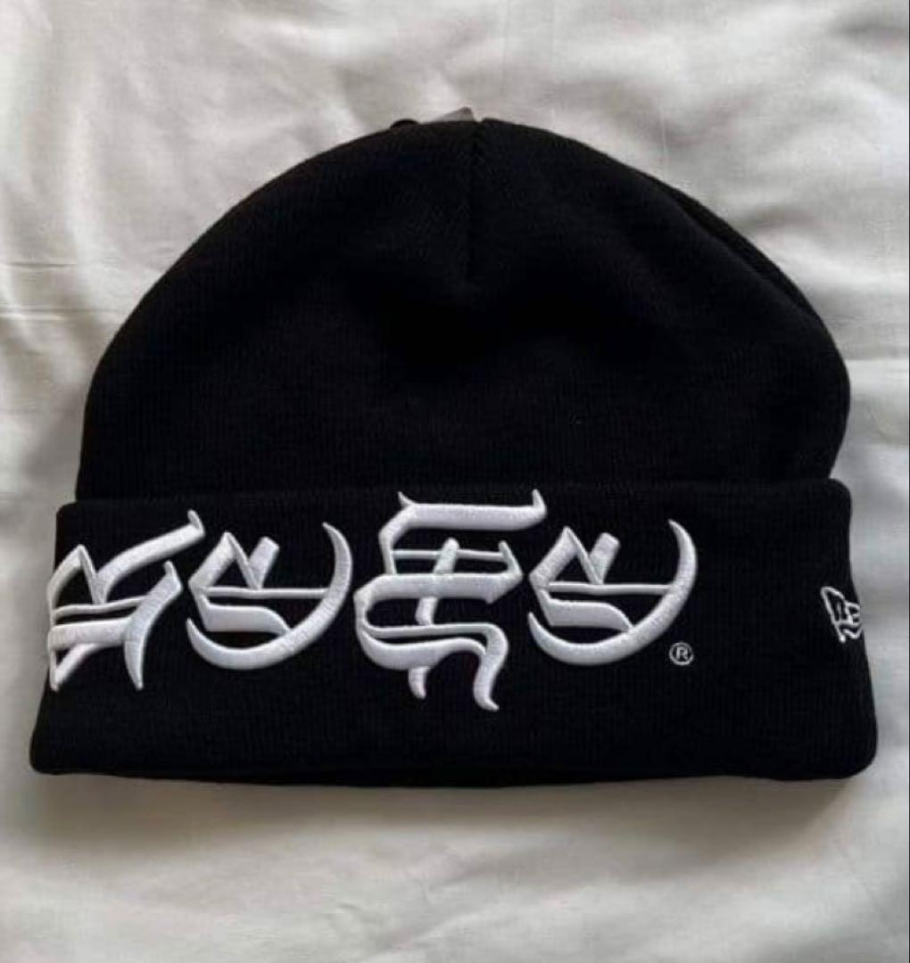 Supreme 刺繍ロゴ ニット帽