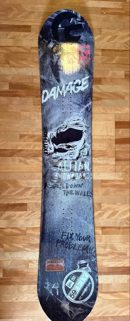 ALLIAN DAMAGE 153 スノーボード