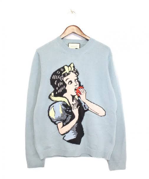 gucci disneyディズニーコラボ　白雪姫　ニット