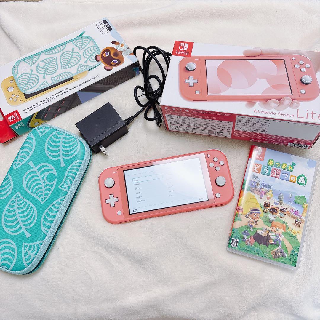 Nintendo Switch Lite あつまれどうぶつの森 ソフト ケース