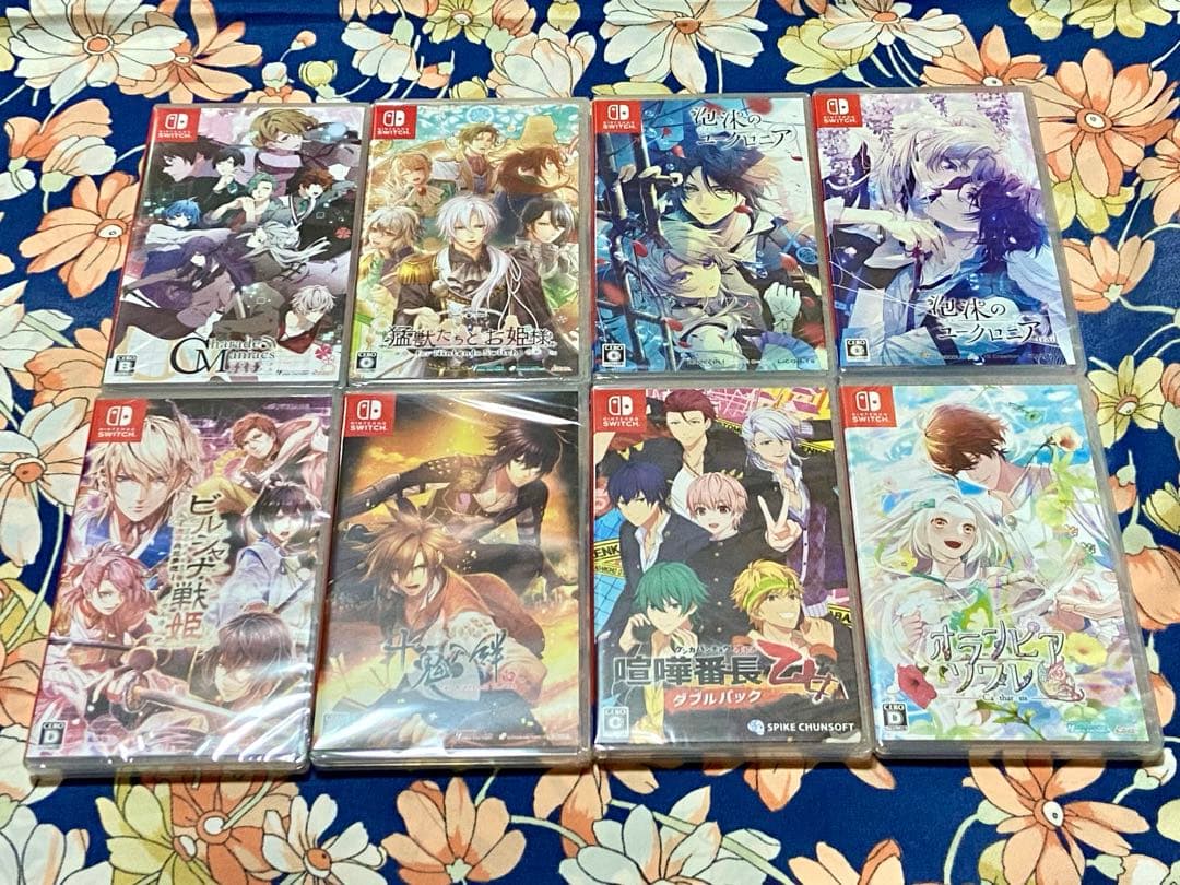 Nintendo Switch 8本 通常版 シュリンク未開封 乙女ゲーム
