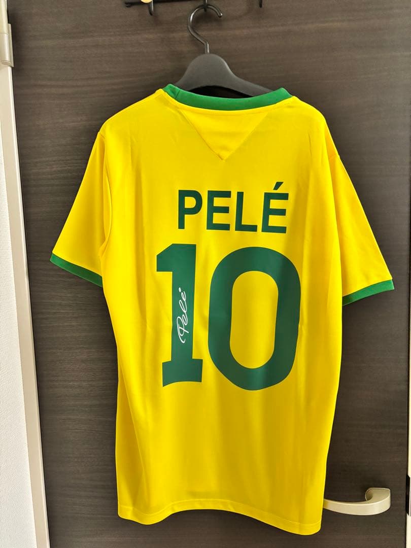 ペレ　ブラジル代表　ユニフォーム　サイン入り