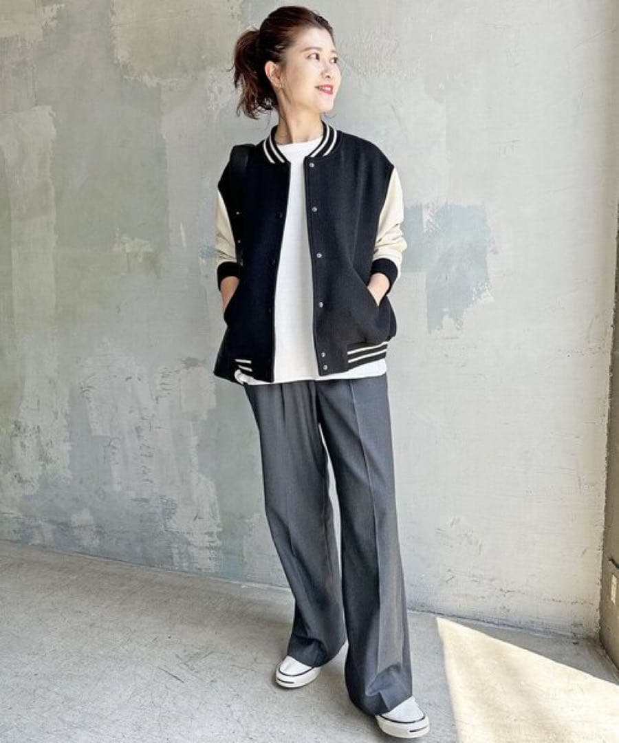 【値下げ中】Spick&spanスタジャン　スピックスパン　36 新品同様 タグ