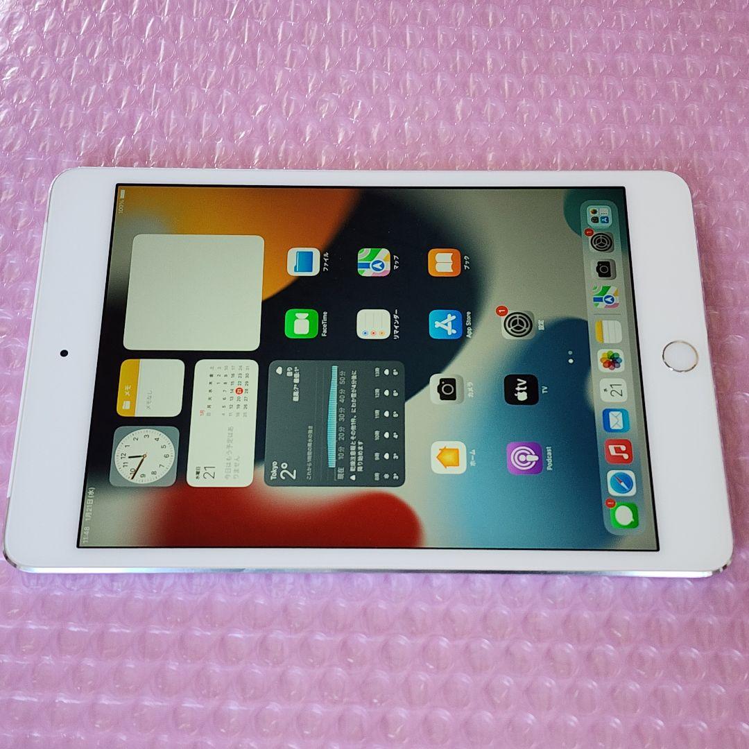 iPad mini 4　128GB　バッテリー良好　Wi-Fi+Cellular