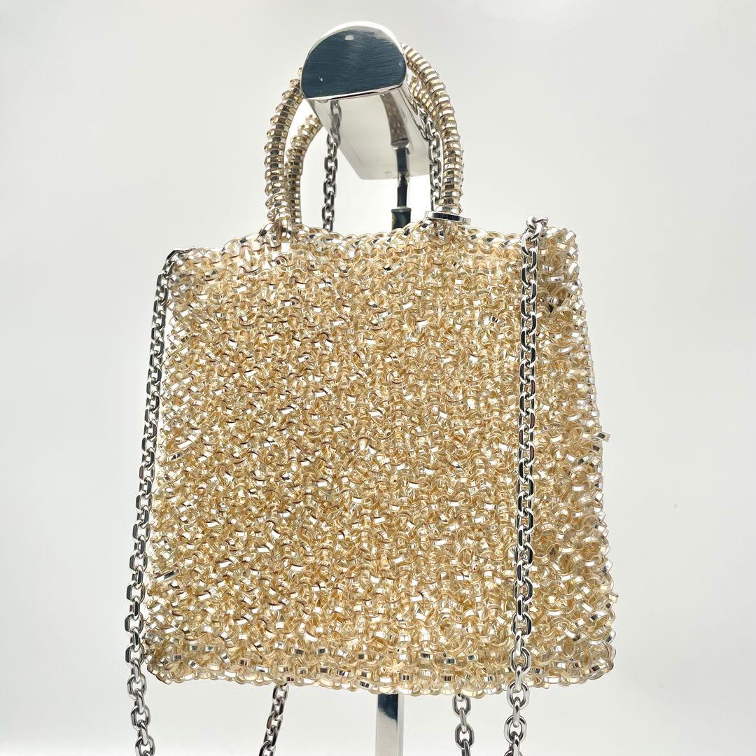 ANTEPRIMA アンテプリマ　ミニアトゥーラ　シルバーゴールド　ワイヤー